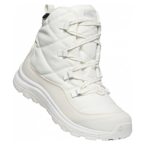 Dámské boty Keen Terradorra II Ankle Boot WP W star white/silver birch