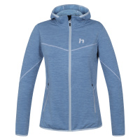 Dámská mikina s kapucí Hannah DAGNYS HOODY alaskan blue mel