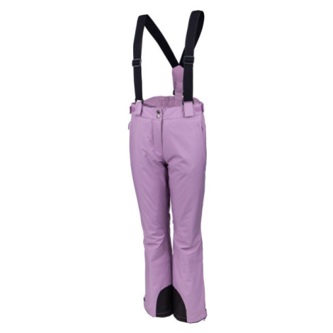 ALPINE PRO HEGA Dámské lyžařské kalhoty, fialová, velikost