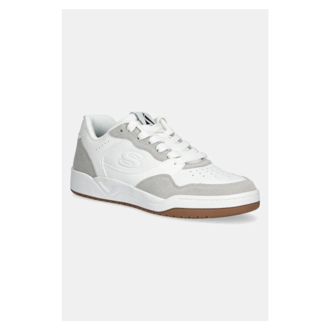 Sneakers boty Skechers bílá barva