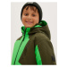 Zelená dětská zimní bunda s kapucí O'Neill Hammer Jr Jacket