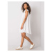 Bílé dámské bavlněné letní šaty TW-SK-BI-26660.32P-white