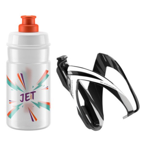 ELITE-KIT CEO black glossy + bottle JET 350 ml clear orange logo Černá 0,35L