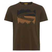 Tričko camel active t-shirt 1/2 arm hnědá