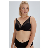 Dagi Black Aphrodite Compression Covered Bra