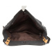 Černá pevná látková kabelka přes rameno Akopa Lulu Bags