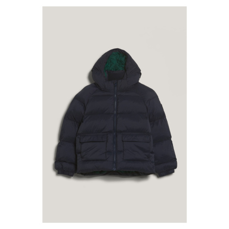 BUNDA GANT HEAVY RAGLAN PUFFER JACKET EVENING BLUE