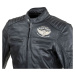 Pánská kožená bunda W-TEC Black Heart Wings Leather Jacket Barva černá