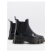 ASOS DESIGN Giana chunky chelsea rain boots in black