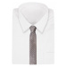 Karamelová kravata s jemným vzorem Alties