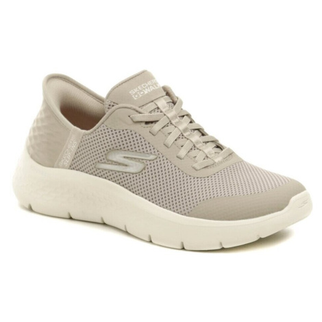 Skechers 124836-TPE béžové dámské Slip-in polobotky Béžová