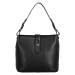 Luxusní dámská kožená kabelka Katana Mabel, černá