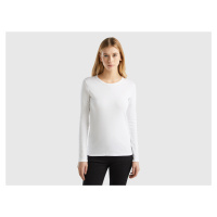 Benetton, Long Sleeve Pure Cotton T-shirt