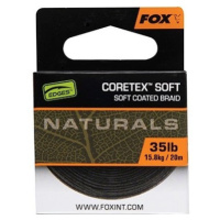 Fox návazcová šňůrka naturals coretex soft 20 m - 25 lb