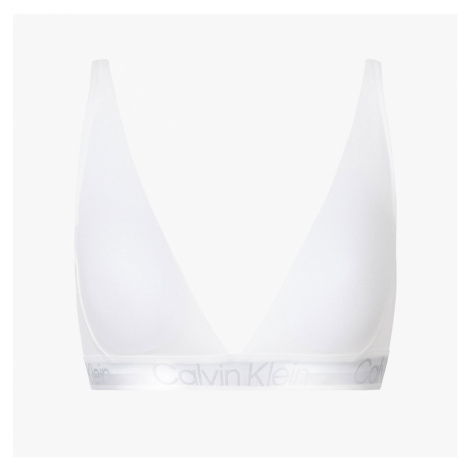 Bílá podprsenka LL Triangle Modern Structure Calvin Klein