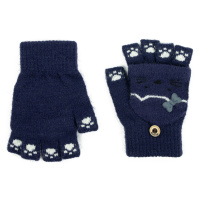 Art Of Polo Kids's Gloves rk23370-7 Navy Blue