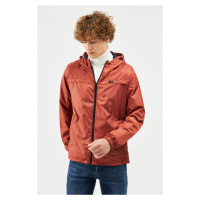River Club Pánská nepromokavá pláštěnka s kapucí s kapucí s vnitřní podšívkou a kapsou - bunda s