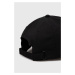 Čepice Lacoste černá barva, hladká