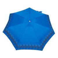 Skládací deštník střední Tečky, modrá