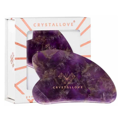 Crystallove Amethyst Gua Sha Masážní Válec 1 kus