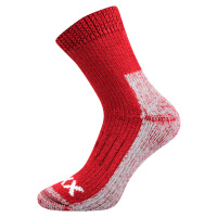 Voxx Alpin Unisex silné froté ponožky BM000000555100100688 rubínová