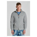 MIKINA GANT REG SHIELD FULL ZIP SWEAT šedá