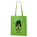 DOBRÝ TRIKO Nákupní taška s potiskem Život mámy Barva: Apple green