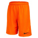 Nike DRI-FIT PARK 3 Chlapecké fotbalové kraťasy, oranžová, velikost