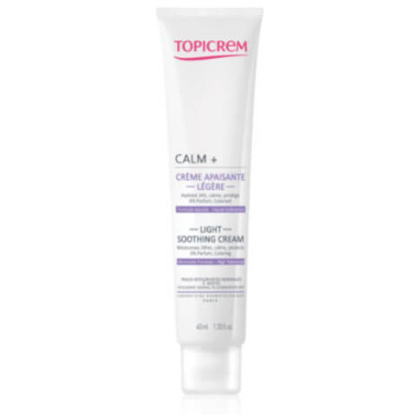 Topicrem Zklidňující krém pro normální až smíšenou pleť CALM + (Light Soothing Cream) 40 ml