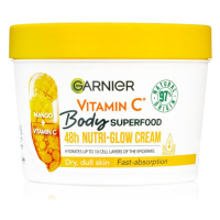 Garnier Rozjasňující tělový krém pro suchou pokožku Body Superfood Mango + Vitamin C (Glow Cream