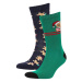 DEFACTO Men's Christmas Themed 2-Pack Cotton Long Socks