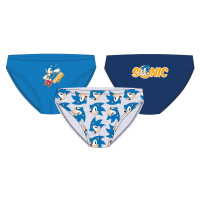 Ježek SONIC - licence Chlapecké slipy - Ježek Sonic 5233035 , modrá / bílá Barva: Mix barev