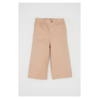 DEFACTO Baby Girl Elastic Banded Leg Gabardine Trousers