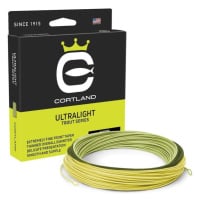 Cortland muškařská šňůra trout ultralight freshwater tricolor - wf4f 90 ft