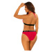 Dvoudílné dámské plavky MIAMI 1 S555 červené - Self