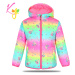 Dívčí zimní bunda - KUGO KM9983, růžová Barva: Růžová