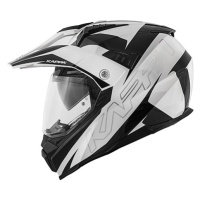 KAPPA KV30 Enduro Flash helma černá/bílá