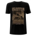 Led Zeppelin Tričko Faded Falling Unisex Black