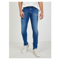 Modré pánské slim fit džíny Pepe Jeans Chepstow - Pánské