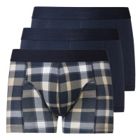 LIVERGY® Pánské boxerky, 3 kusy (navy modrá)