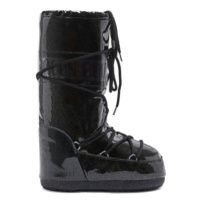 Dámské vysoké zimní boty MOON BOOT MB ICON GLITTER-N001 BLACK