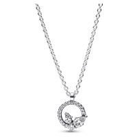Pandora Nádherný stříbrný náhrdelník s kubickými zirkony Timeless 392620C01-45