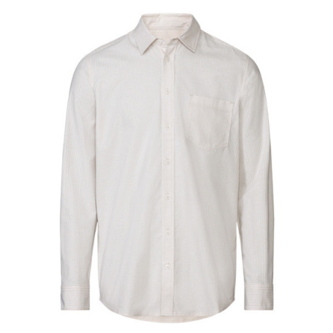 LIVERGY® Pánská volnočasová košile (béžová/bílá)