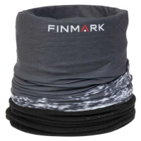 Finmark FSW-215 Multifunkční šátek s fleecem, tmavě šedá, velikost