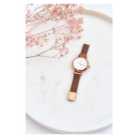 Klasické dámské hodinky Giorgio&Dario růžového zlata Daniela Kesi