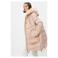 Koton Women's Pink Coat