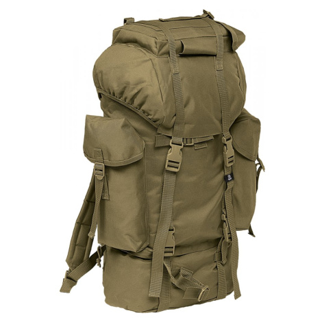 Turistický batoh Brandit Nylon Military 65l - olivový