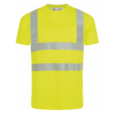 SOĽS Mercure Pro Uni bezpečnostní triko SL01721 Neon yellow SOL'S