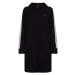 Tommy Hilfiger Dress - TH FLEX RELAXED HOODIE DRESS LS black