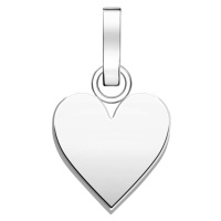 Rosefield Romantický ocelový přívěsek Srdce The Pendant PE-Silver-Heart